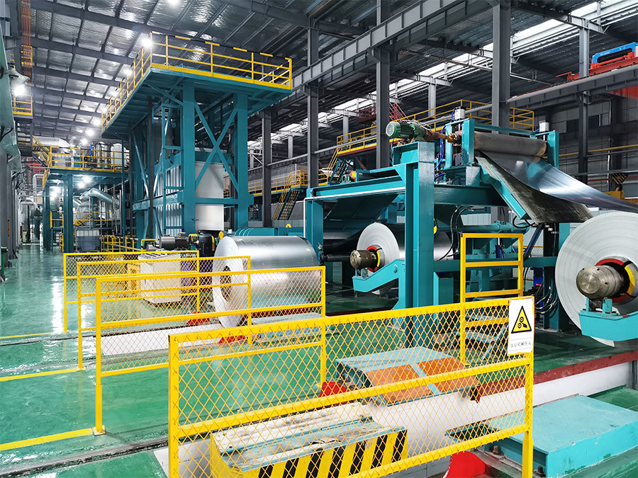 Galvanizli sac üretim hattı